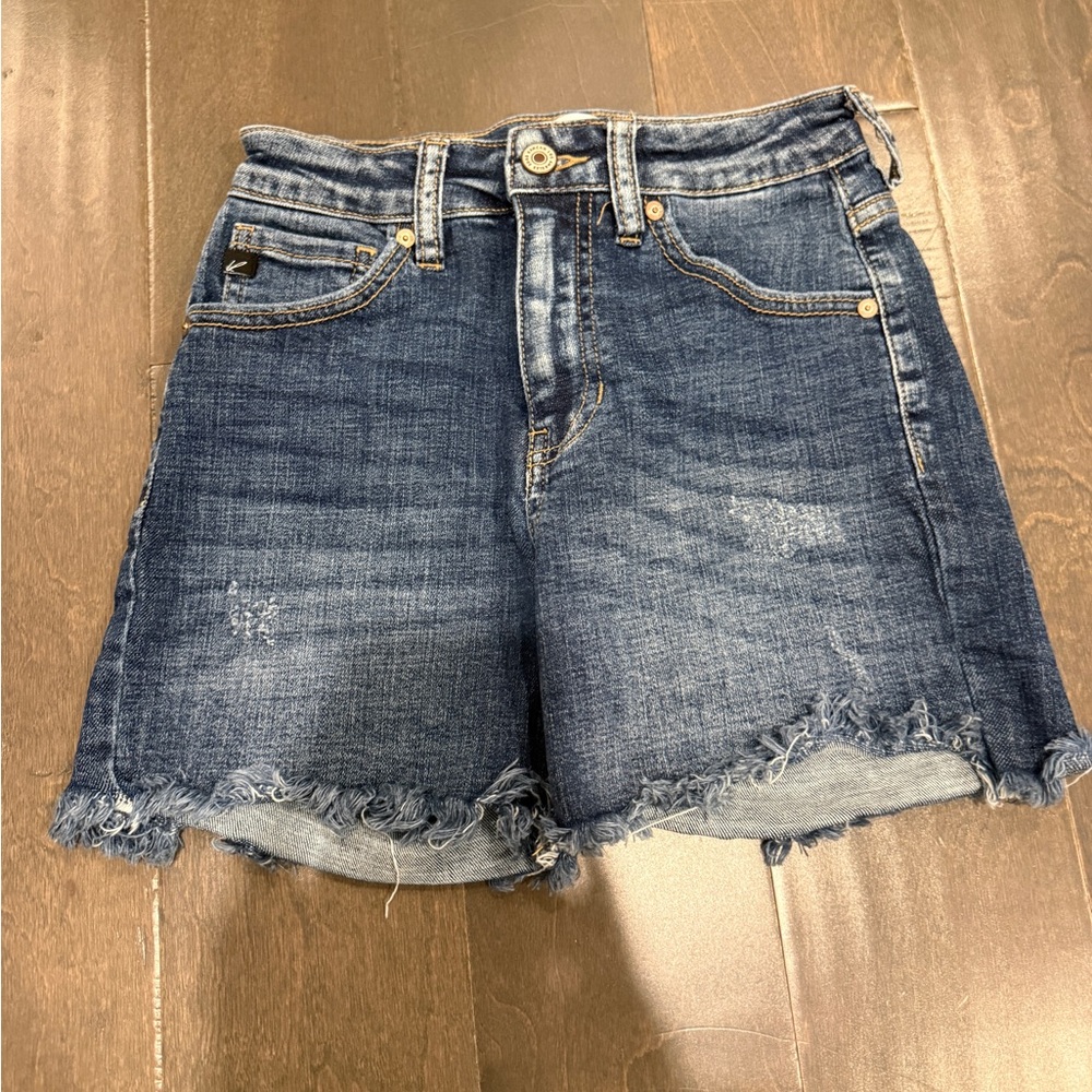 Kancan Denim Blue Women's Shorts